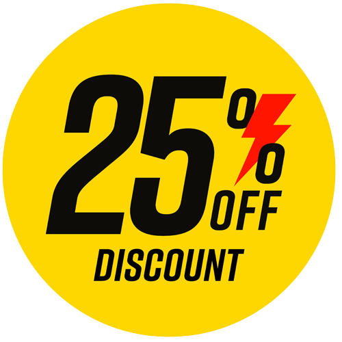 25% Off